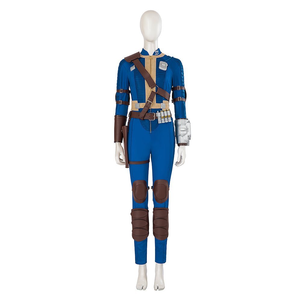 Fallout Live - Action Series Lucy Cosplay Costume - Premium Quality - Coscosmos Fallout Live - Action Series Lucy Cosplay Costume - Premium Quality - Coscosmos