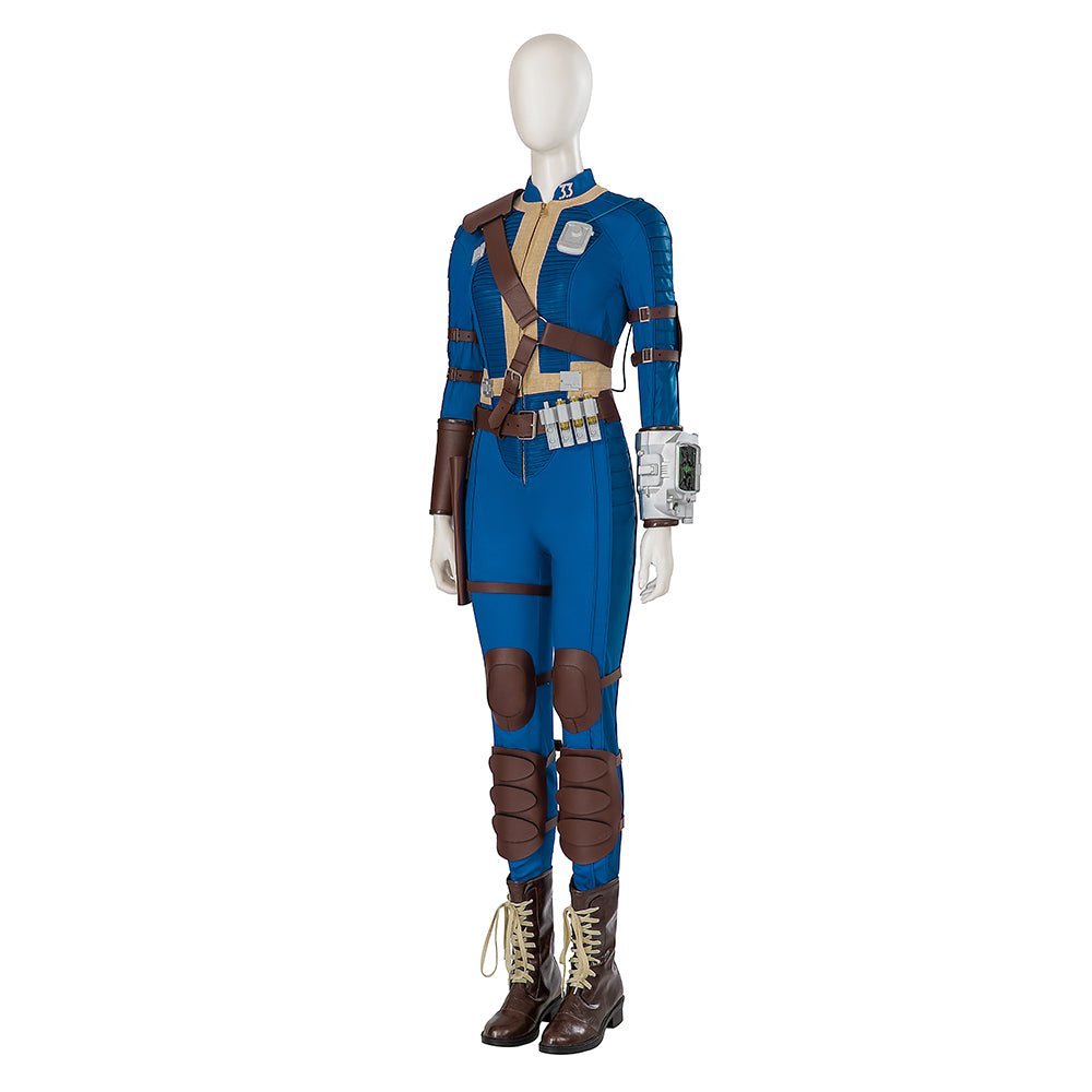 Fallout Live - Action Series Lucy Cosplay Costume - Premium Quality - Coscosmos Fallout Live - Action Series Lucy Cosplay Costume - Premium Quality - Coscosmos