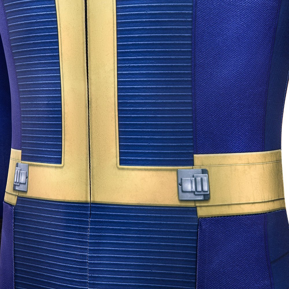 Fallout Live - Action Series - Men's Bodysuit Vault Dweller Cosplay Costume - Coscosmos Fallout Live - Action Series - Men's Bodysuit Vault Dweller Cosplay Costume - Coscosmos
