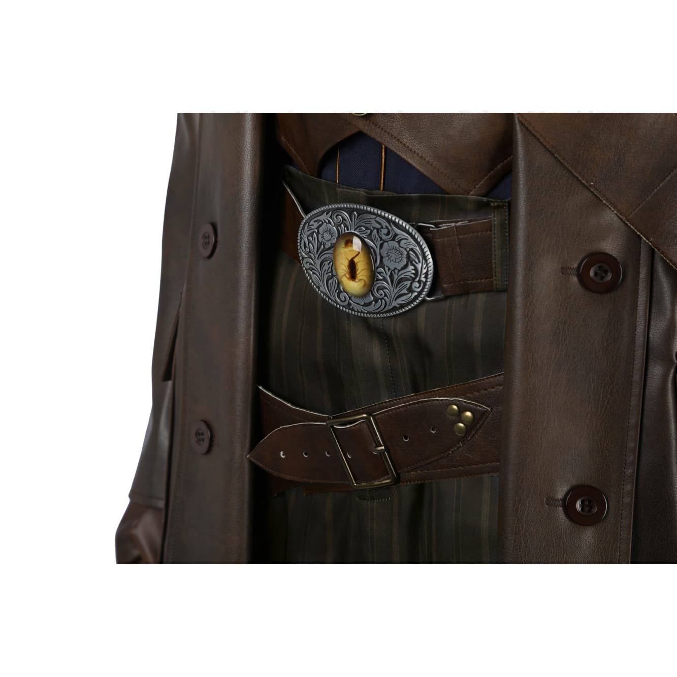 Fallout Season 1 Ghoul Cosplay Costume - Authentic TV Series Outfit - Coscosmos Fallout Season 1 Ghoul Cosplay Costume - Authentic TV Series Outfit - Coscosmos