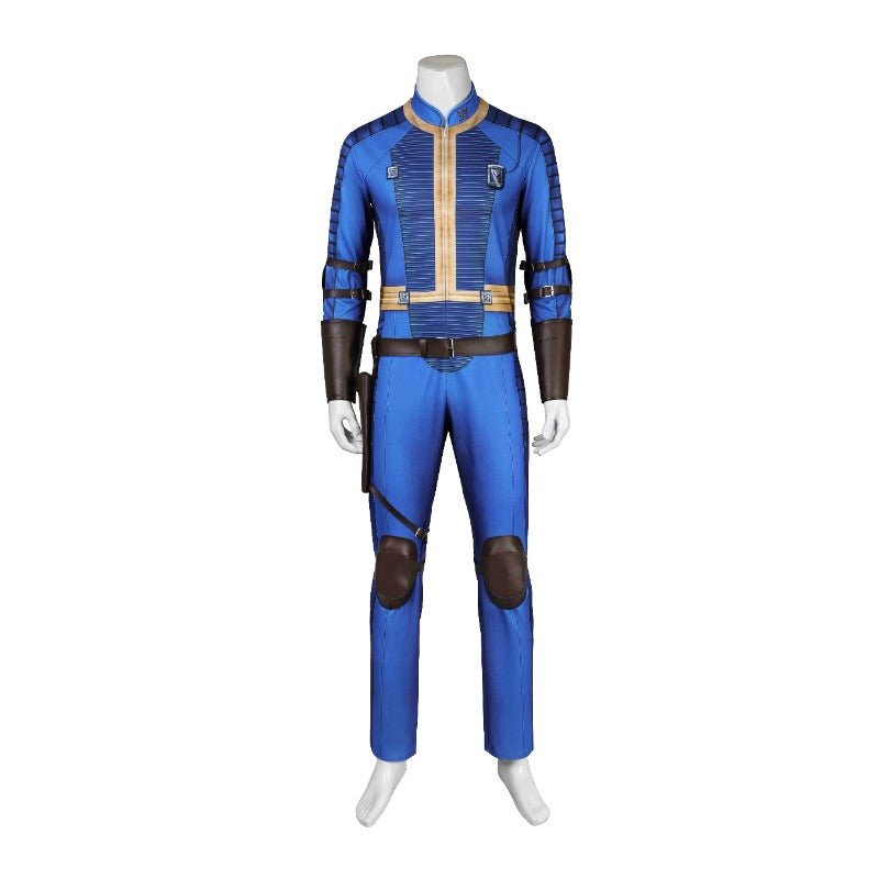 Fallout Vault 33 Male Jumpsuit Halloween Cosplay Costume | 2024 TV Series Outfit - Coscosmos Fallout Vault 33 Male Jumpsuit Halloween Cosplay Costume | 2024 TV Series Outfit - Coscosmos