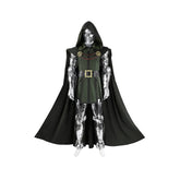 Fantastic Four Dr. Doom Full Cosplay Costume Suit with Accessories - Coscosmos