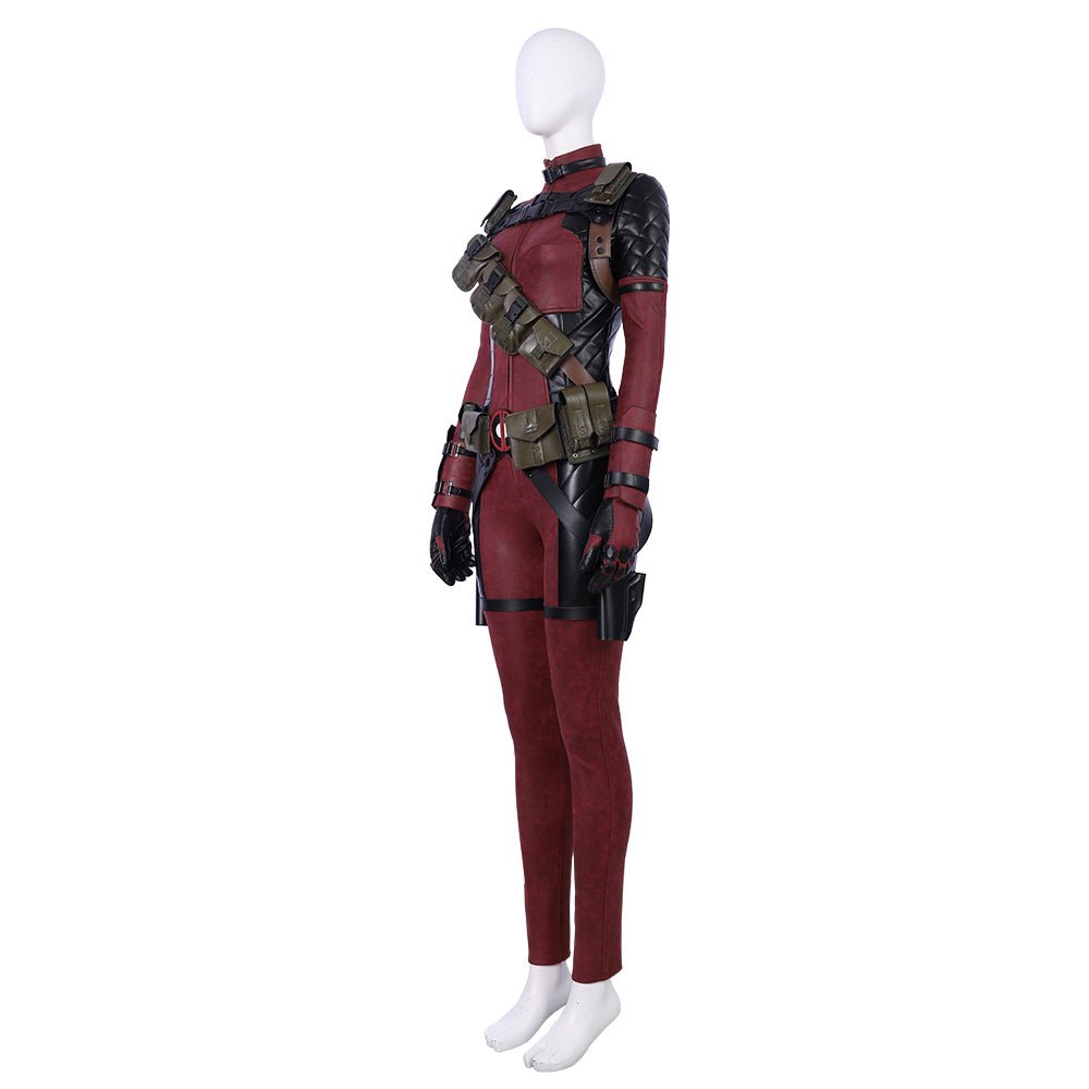 Female Deadpool Cosplay Costume - High Quality Anime Deadpool Outfit for Women - Coscosmos Female Deadpool Cosplay Costume - High Quality Anime Deadpool Outfit for Women - Coscosmos