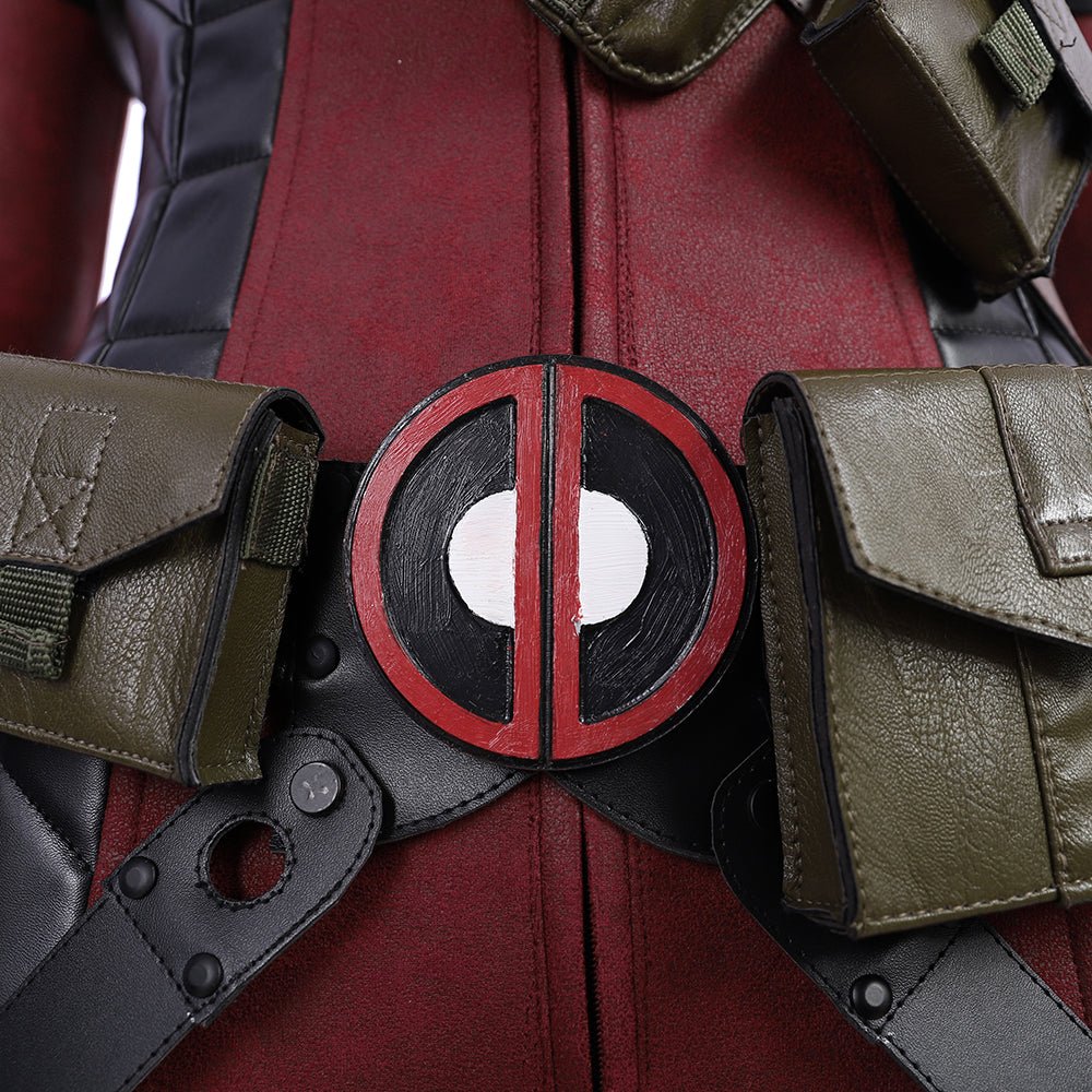 Female Deadpool Cosplay Costume - High Quality Anime Deadpool Outfit for Women - Coscosmos Female Deadpool Cosplay Costume - High Quality Anime Deadpool Outfit for Women - Coscosmos