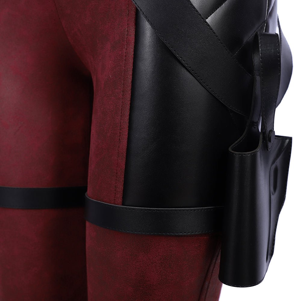 Female Deadpool Cosplay Costume - High Quality Anime Deadpool Outfit for Women - Coscosmos Female Deadpool Cosplay Costume - High Quality Anime Deadpool Outfit for Women - Coscosmos