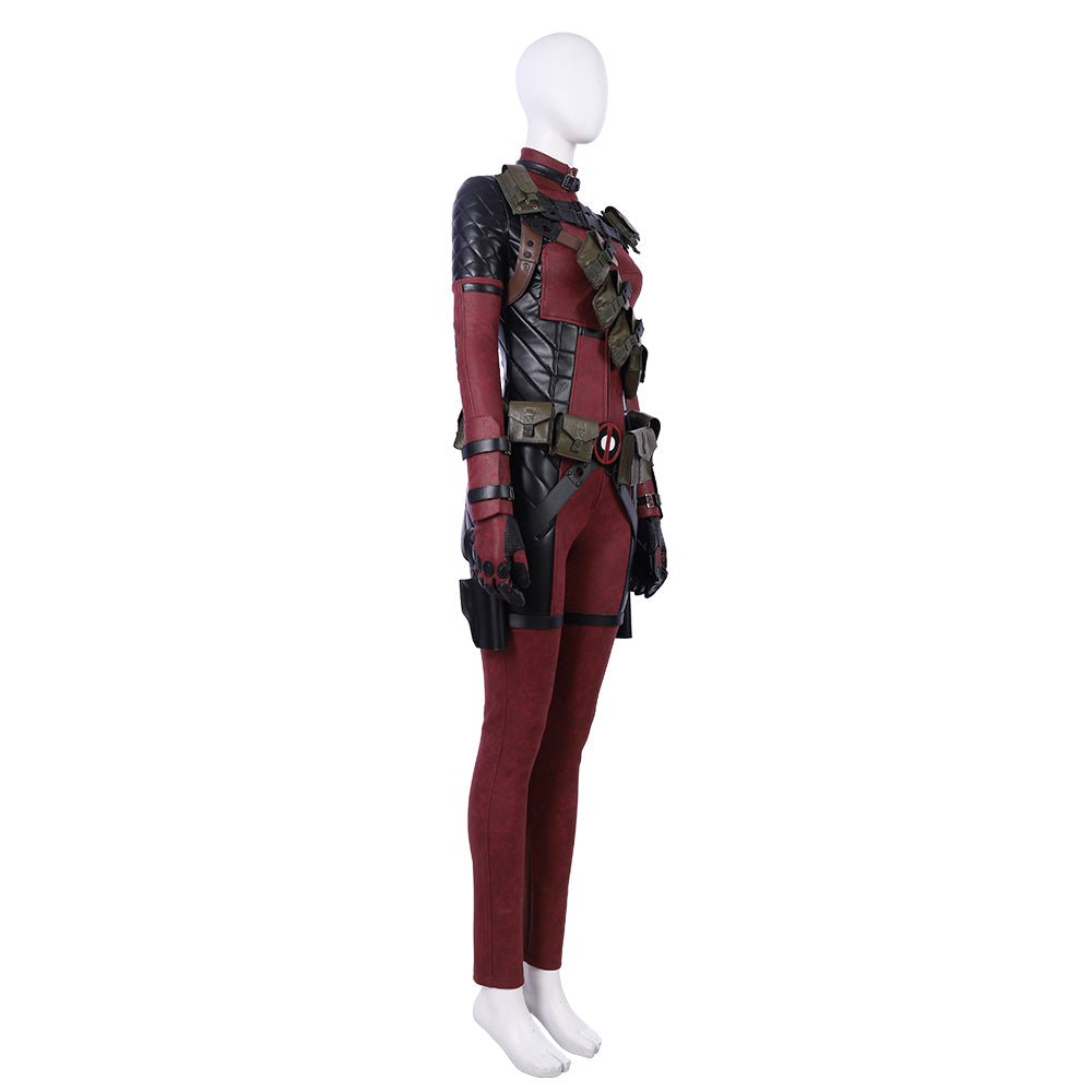 Female Deadpool Cosplay Costume - High Quality Anime Deadpool Outfit for Women - Coscosmos Female Deadpool Cosplay Costume - High Quality Anime Deadpool Outfit for Women - Coscosmos