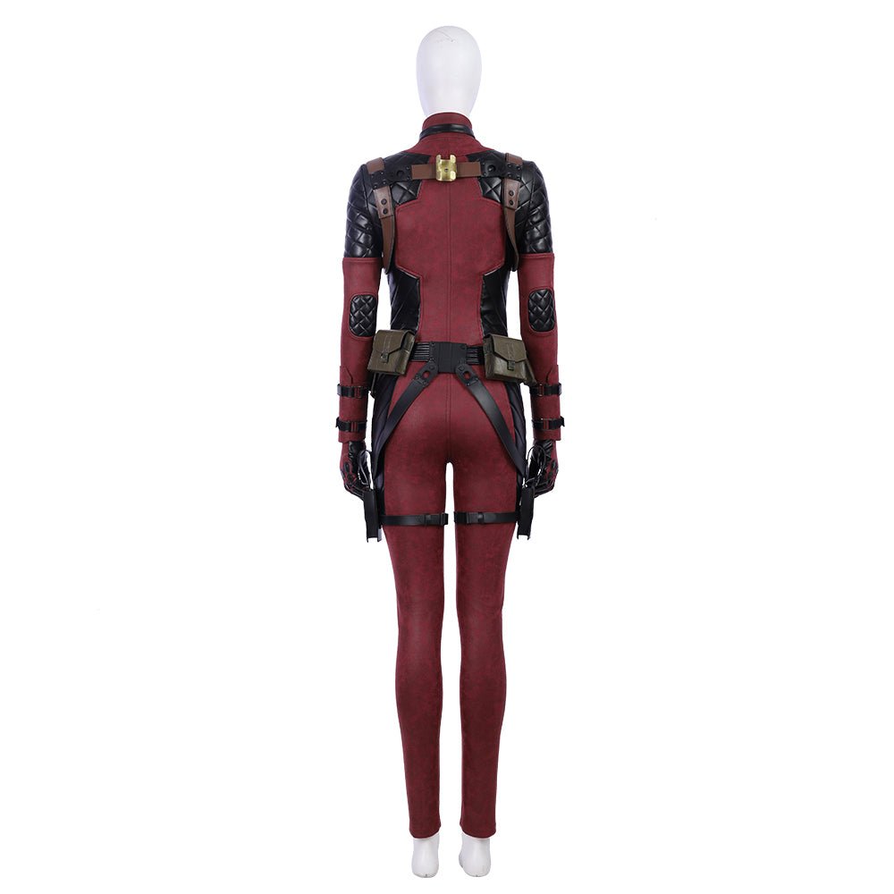 Female Deadpool Cosplay Costume - High Quality Anime Deadpool Outfit for Women - Coscosmos Female Deadpool Cosplay Costume - High Quality Anime Deadpool Outfit for Women - Coscosmos