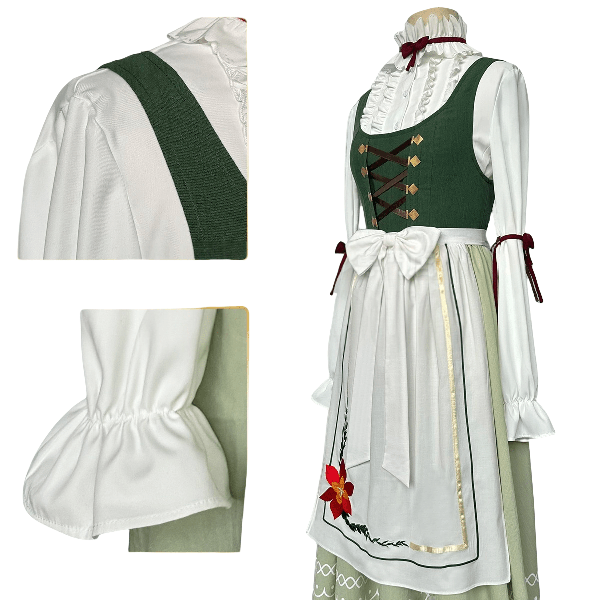 Ferne Cosplay Costume from Frieren: Beyond Journey's End - High Quality Anime Outfit - Coscosmos Ferne Cosplay Costume from Frieren: Beyond Journey's End - High Quality Anime Outfit - Coscosmos