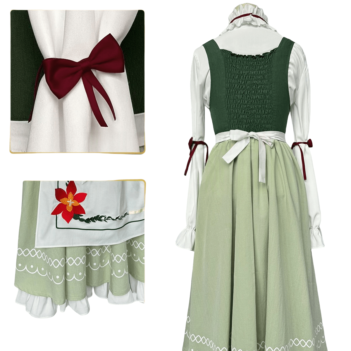 Ferne Cosplay Costume from Frieren: Beyond Journey's End - High Quality Anime Outfit - Coscosmos Ferne Cosplay Costume from Frieren: Beyond Journey's End - High Quality Anime Outfit - Coscosmos