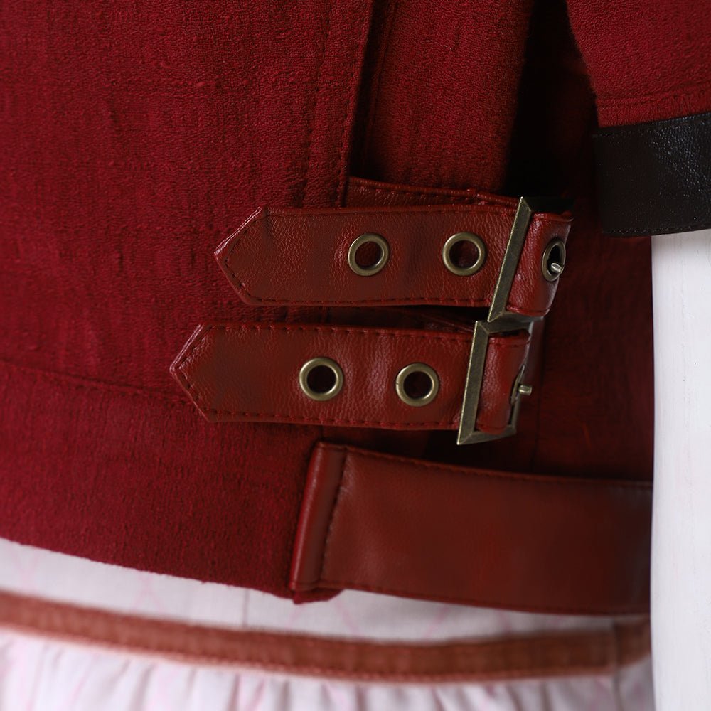 Final Fantasy VII Remake Aerith Gainsborough Cosplay Costume - High Quality Game Outfit - Coscosmos Final Fantasy VII Remake Aerith Gainsborough Cosplay Costume - High Quality Game Outfit - Coscosmos