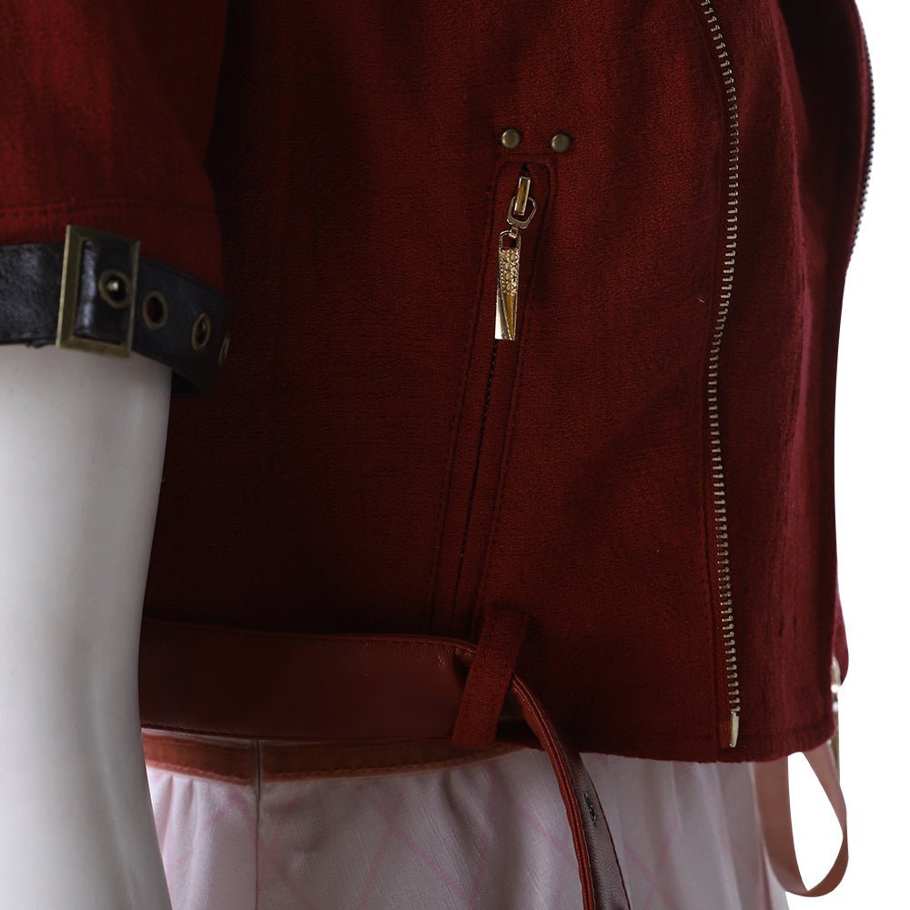 Final Fantasy VII Remake Aerith Gainsborough Cosplay Costume - High Quality Game Outfit - Coscosmos Final Fantasy VII Remake Aerith Gainsborough Cosplay Costume - High Quality Game Outfit - Coscosmos