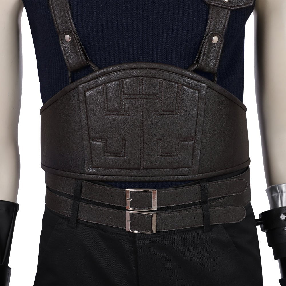 Final Fantasy VII Remake Cloud Strife Cosplay Costume - Premium Quality - Coscosmos Final Fantasy VII Remake Cloud Strife Cosplay Costume - Premium Quality - Coscosmos