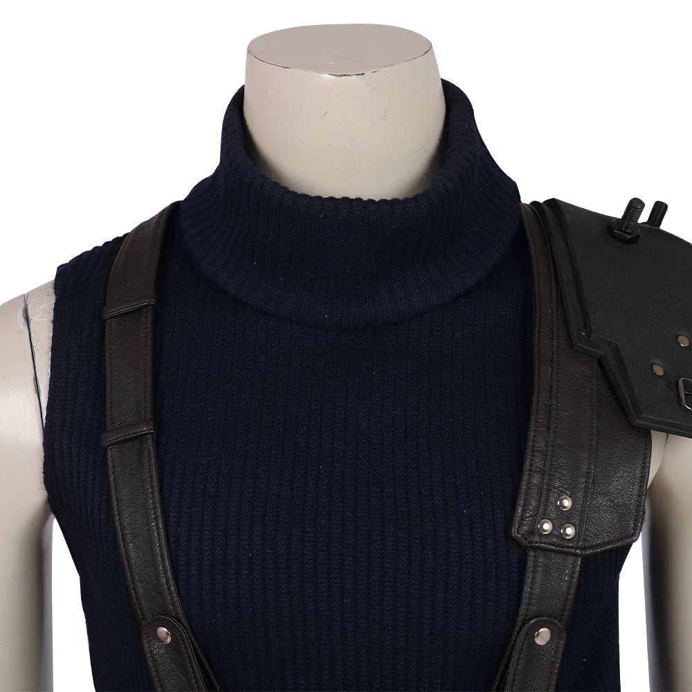 Final Fantasy VII Remake Cloud Strife Cosplay Costume - Premium Quality - Coscosmos Final Fantasy VII Remake Cloud Strife Cosplay Costume - Premium Quality - Coscosmos