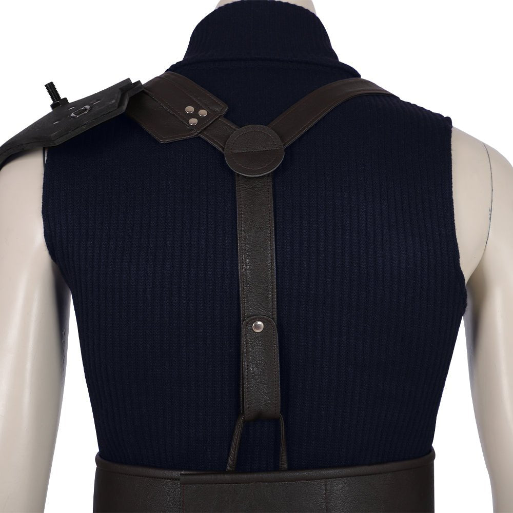 Final Fantasy VII Remake Cloud Strife Cosplay Costume - Premium Quality - Coscosmos Final Fantasy VII Remake Cloud Strife Cosplay Costume - Premium Quality - Coscosmos