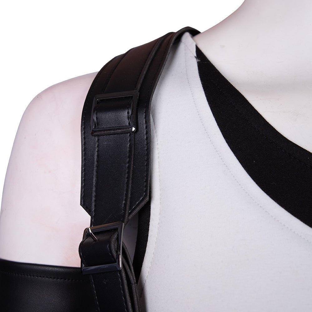Final Fantasy VII Remake Tifa New Version Cosplay Costume - High Quality Game Outfit - Coscosmos Final Fantasy VII Remake Tifa New Version Cosplay Costume - High Quality Game Outfit - Coscosmos