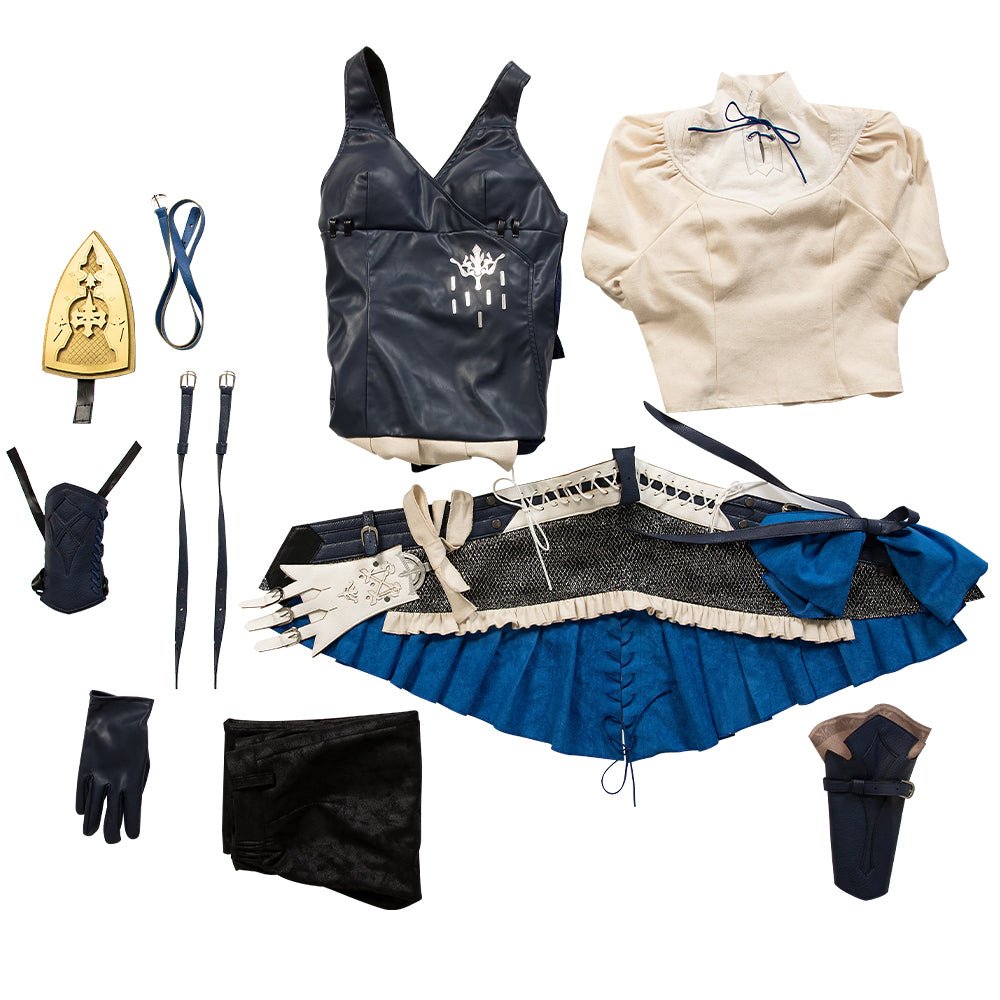 Final Fantasy XVI Jill Warrick Cosplay Costume - Premium Quality Game Outfit - Coscosmos Final Fantasy XVI Jill Warrick Cosplay Costume - Premium Quality Game Outfit - Coscosmos