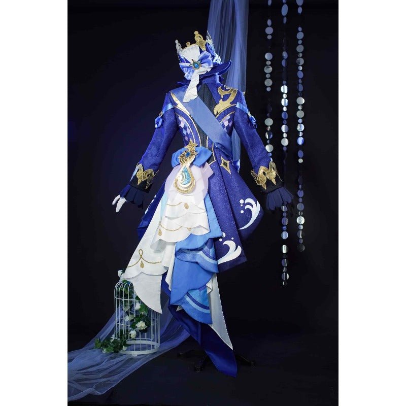 Focalors Genshin Impact Cosplay Costume Standard Size - Perfect for Role Play & Events - Coscosmos Focalors Genshin Impact Cosplay Costume Standard Size - Perfect for Role Play & Events - Coscosmos