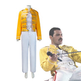 Freddie Mercury Queen Frontman Cosplay Costume - Coscosmos