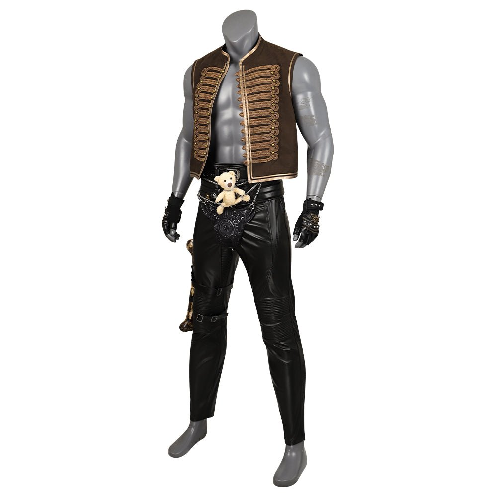 Furiosa: A Mad Max Saga Dementus Black Suit Cosplay Costume - Coscosmos Furiosa: A Mad Max Saga Dementus Black Suit Cosplay Costume - Coscosmos