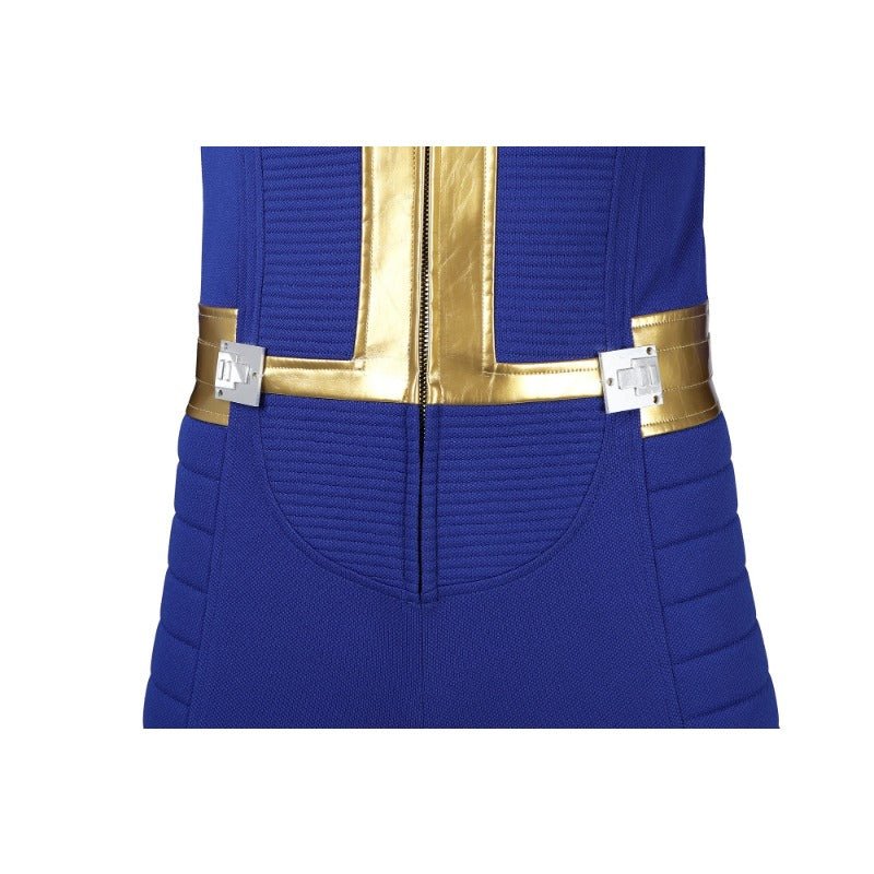 Game Fallout Vault 75 Cosplay Costume Jumpsuit with Armor Accessories for Halloween - Coscosmos Game Fallout Vault 75 Cosplay Costume Jumpsuit with Armor Accessories for Halloween - Coscosmos
