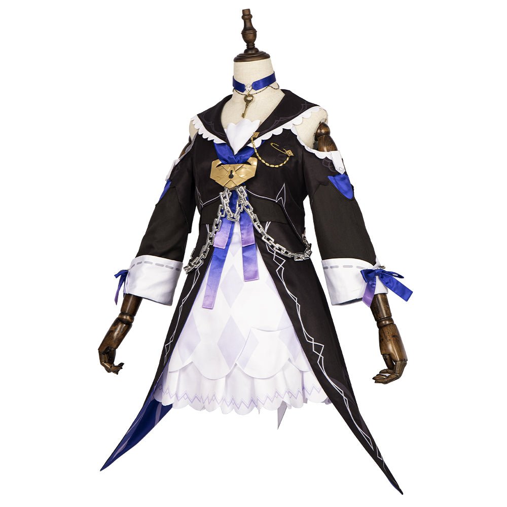 Game Honkai Star Rail Halloween Cosplay Female Trailblazer Costume Full Set - Coscosmos Game Honkai Star Rail Halloween Cosplay Female Trailblazer Costume Full Set - Coscosmos