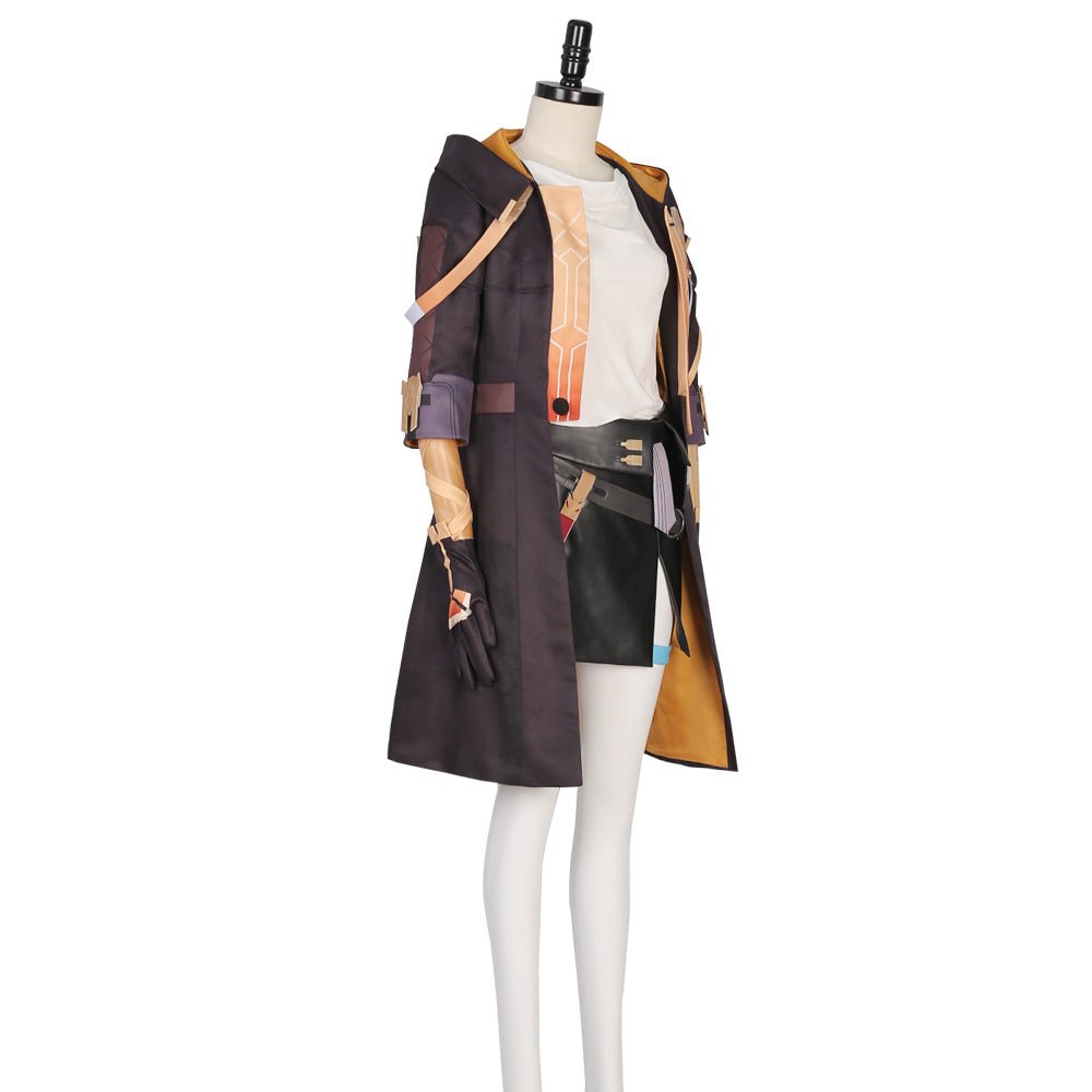 Game Honkai Star Rail Halloween Cosplay Female Trailblazer Costume Full Set - Coscosmos Game Honkai Star Rail Halloween Cosplay Female Trailblazer Costume Full Set - Coscosmos