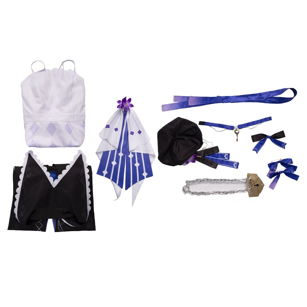 Game Honkai Star Rail Halloween Cosplay Female Trailblazer Costume Full Set - Coscosmos Game Honkai Star Rail Halloween Cosplay Female Trailblazer Costume Full Set - Coscosmos