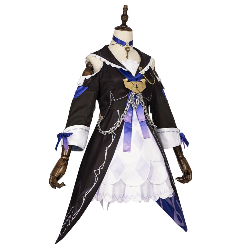 Game Honkai Star Rail Halloween Cosplay Female Trailblazer Costume Full Set - Coscosmos Game Honkai Star Rail Halloween Cosplay Female Trailblazer Costume Full Set - Coscosmos