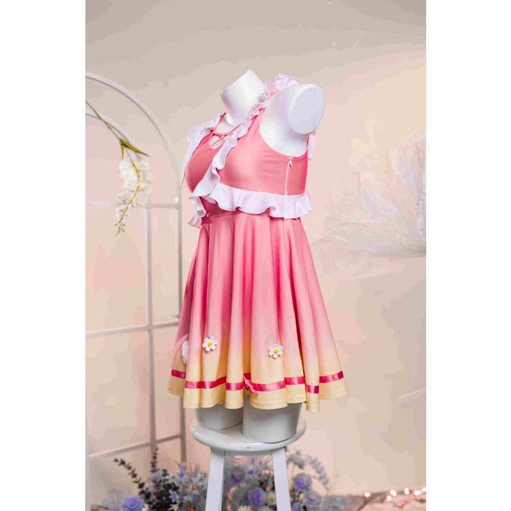 Game Honor Of Kings Xiao Qiao HelloKitty Skin Halloween Cosplay Costume Full Set - Coscosmos Game Honor Of Kings Xiao Qiao HelloKitty Skin Halloween Cosplay Costume Full Set - Coscosmos