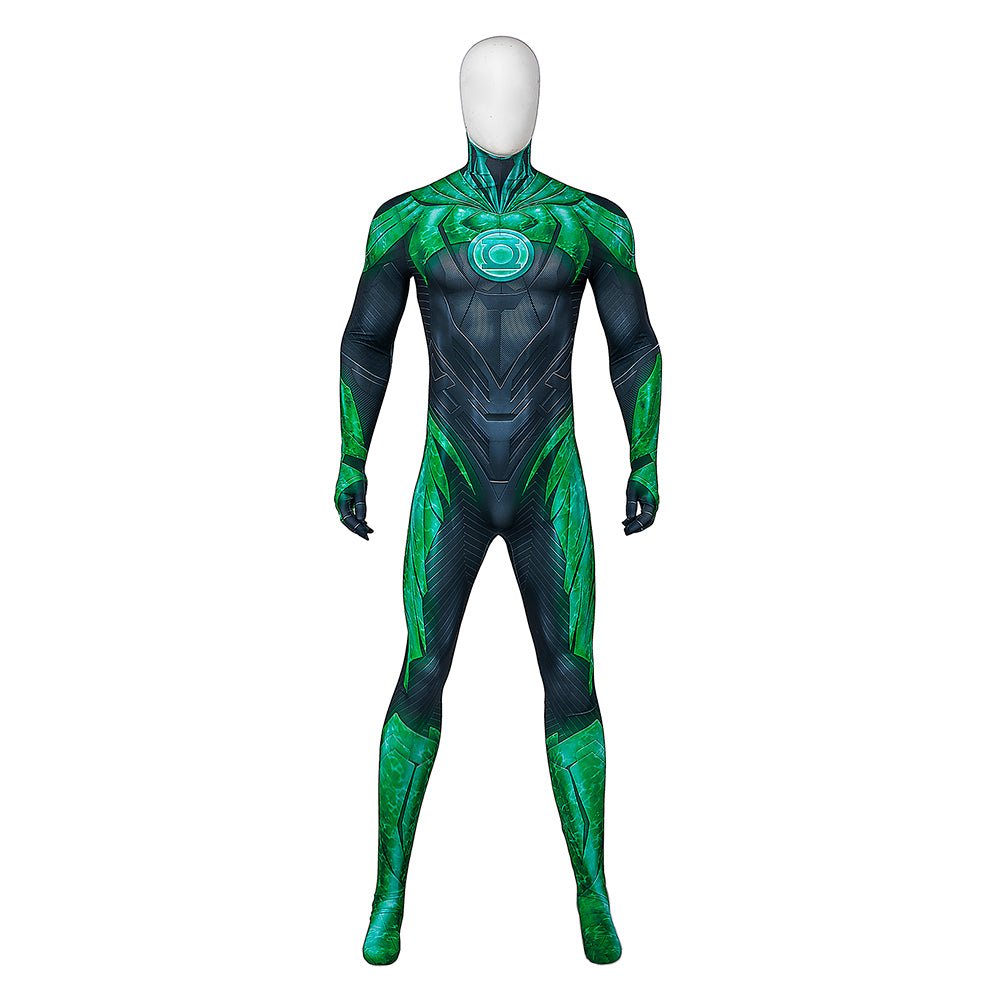 Game Suicide Squad Kill the Justice League Green Lantern Cosplay Bodysuit - Halloween Costume - Coscosmos Game Suicide Squad Kill the Justice League Green Lantern Cosplay Bodysuit - Halloween Costume - Coscosmos