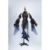 Ganyu Cheongsam Cosplay Costume from Genshin Impact - Shen He Lantern Festival Outfit - Coscosmos