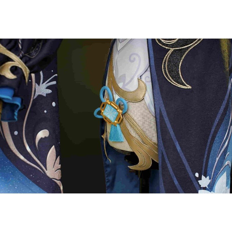 Ganyu Cheongsam Cosplay Costume from Genshin Impact - Shen He Lantern Festival Outfit - Coscosmos Ganyu Cheongsam Cosplay Costume from Genshin Impact - Shen He Lantern Festival Outfit - Coscosmos