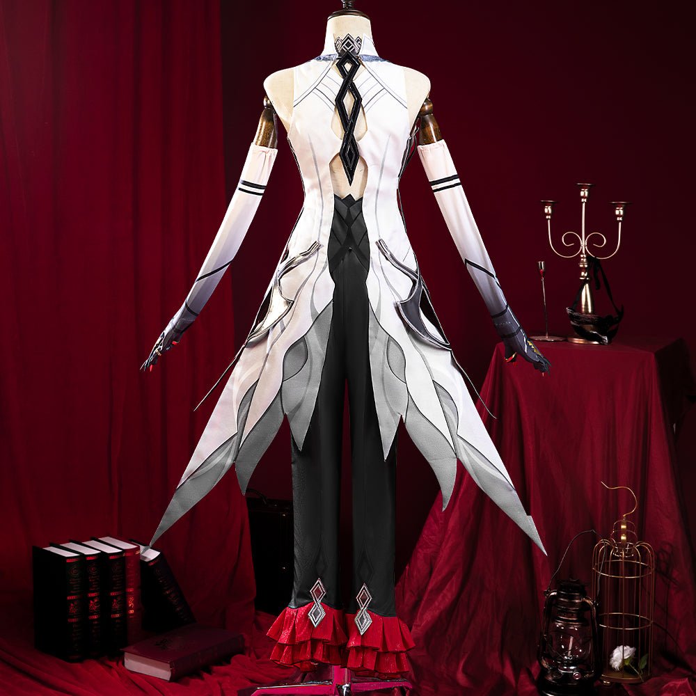 Genshin Impact Arlecchino Cosplay Costume - Original Game Character Outfit - Coscosmos Genshin Impact Arlecchino Cosplay Costume - Original Game Character Outfit - Coscosmos
