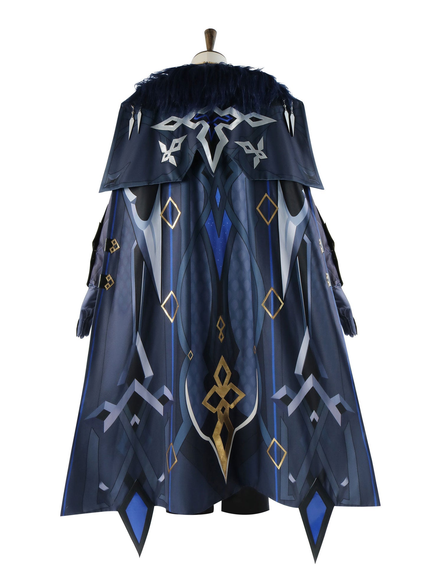 Genshin Impact Capitano Cosplay Costume – Fatui Executor Captain - Coscosmos Genshin Impact Capitano Cosplay Costume – Fatui Executor Captain - Coscosmos