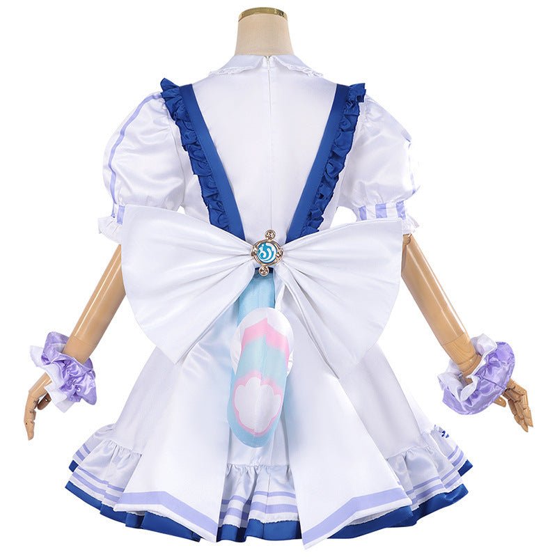 Genshin Impact Cosplay Costume Luckin Collab Sigewinne & Clorinde Game Cosplay Costume for Women - Coscosmos Genshin Impact Cosplay Costume Luckin Collab Sigewinne & Clorinde Game Cosplay Costume for Women - Coscosmos