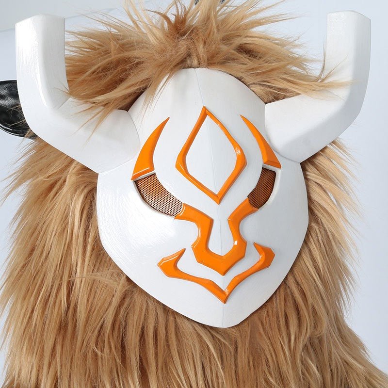 Genshin Impact Hilichurl Cosplay Costume Wholesale – Fluffy Mask & Outfit for Men - Coscosmos Genshin Impact Hilichurl Cosplay Costume Wholesale – Fluffy Mask & Outfit for Men - Coscosmos