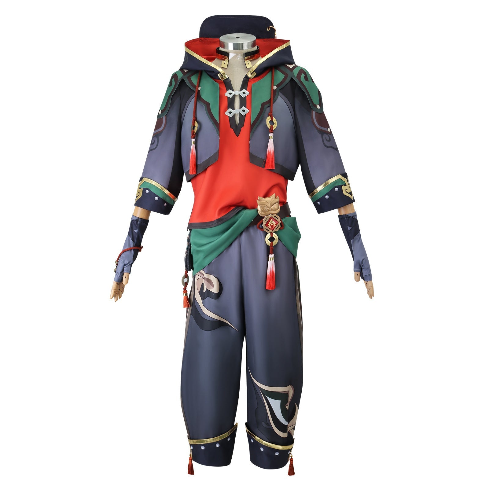 Genshin Impact Jia Ming Cosplay Costume – Premium Roleplay Outfit - Coscosmos Genshin Impact Jia Ming Cosplay Costume – Premium Roleplay Outfit - Coscosmos
