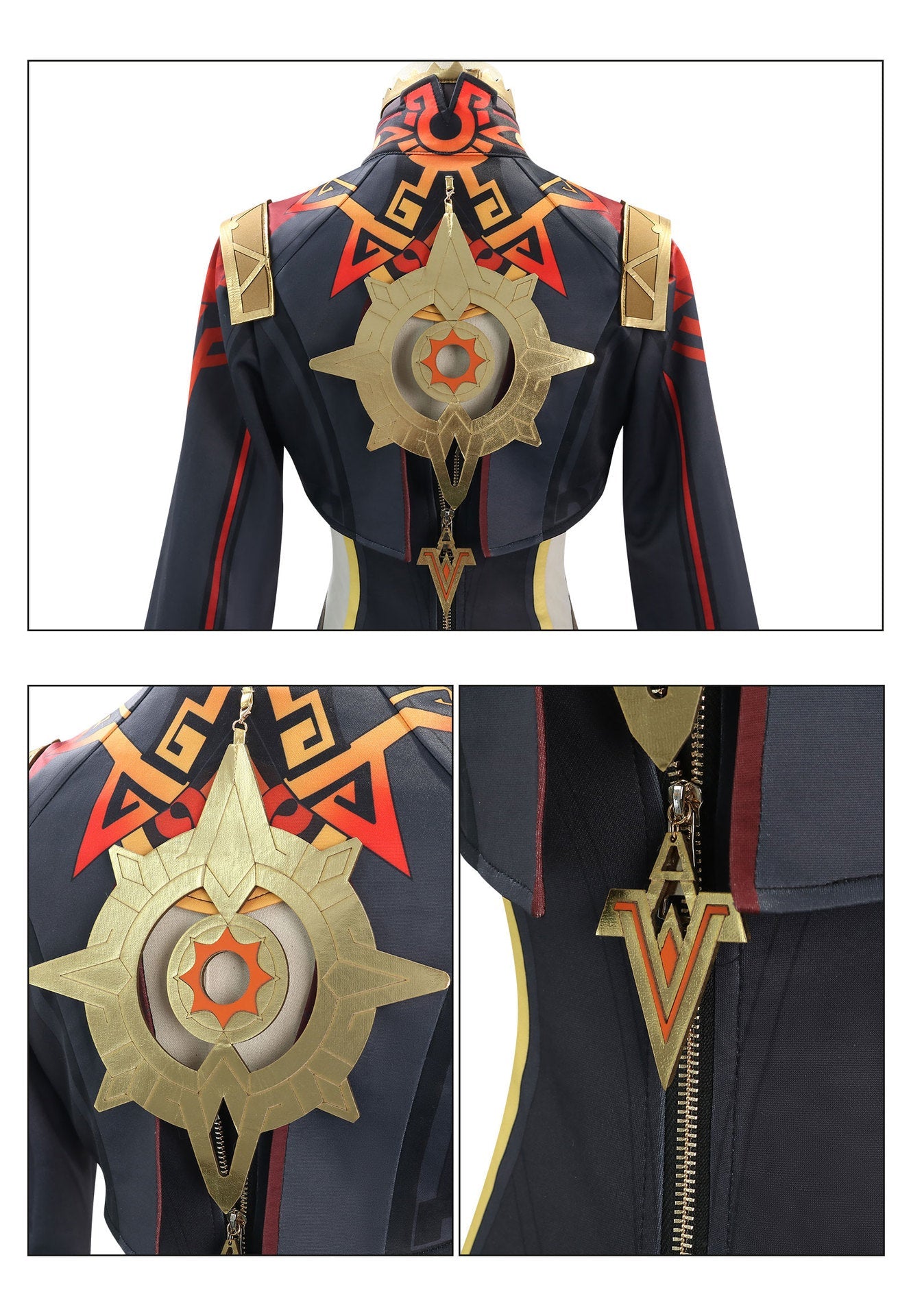 Genshin Impact Mavica Cosplay Costume – Premium Quality, Officially Inspired Outfit - Coscosmos Genshin Impact Mavica Cosplay Costume – Premium Quality, Officially Inspired Outfit - Coscosmos