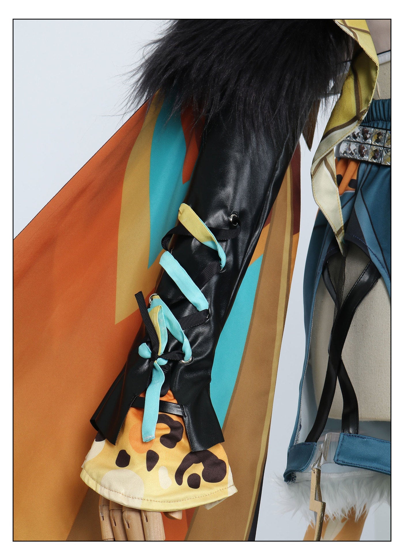 Genshin Impact Natlan Cosplay Costume - Xilonen Rollerblading Panther Girl Outfit - Coscosmos Genshin Impact Natlan Cosplay Costume - Xilonen Rollerblading Panther Girl Outfit - Coscosmos