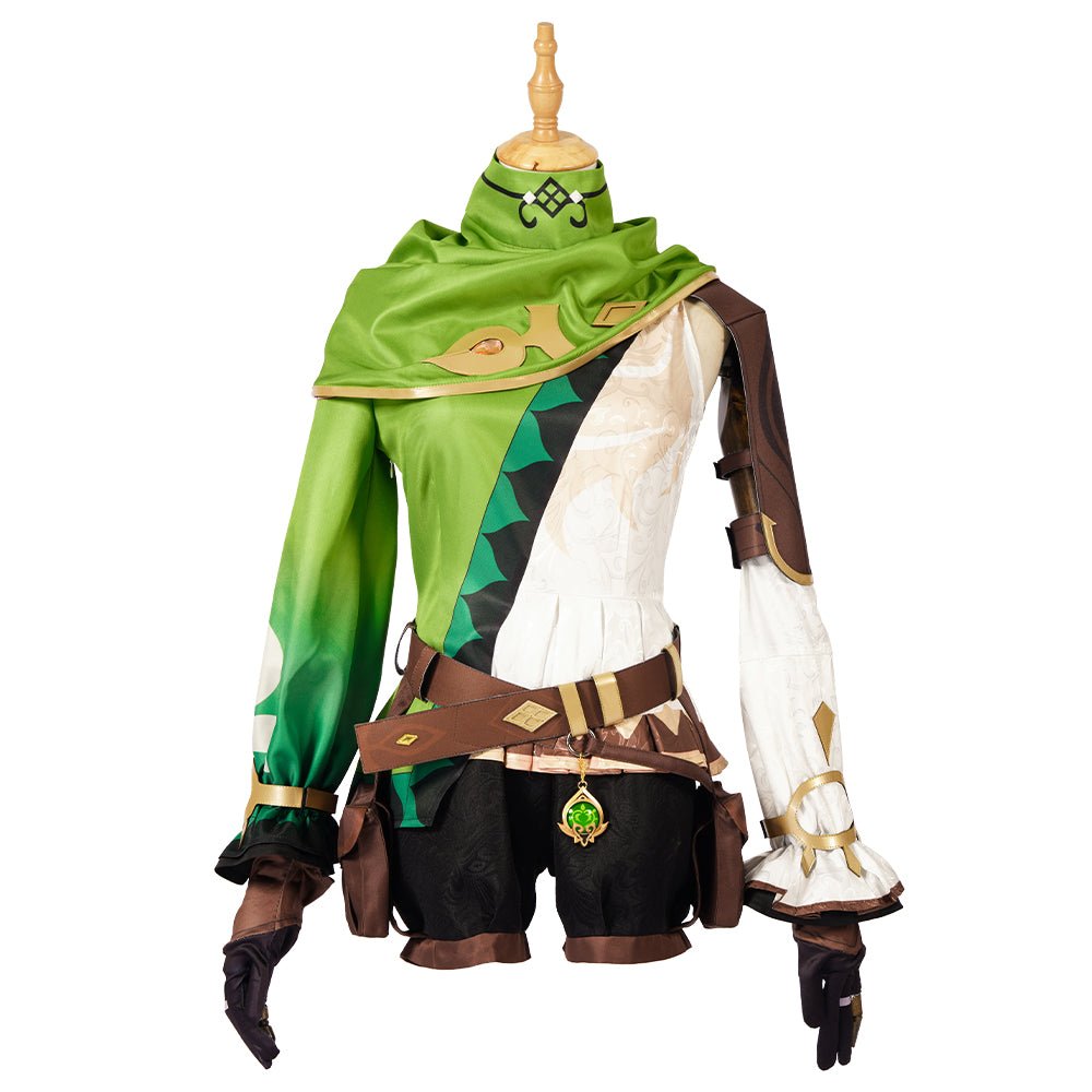 Genshin Impact Rana Cosplay Costume Outfits Halloween Carnival Party Suit - Coscosmos Genshin Impact Rana Cosplay Costume Outfits Halloween Carnival Party Suit - Coscosmos