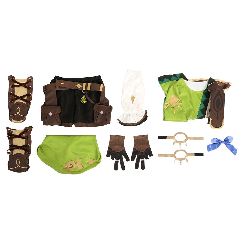 Genshin Impact Rana Cosplay Costume Outfits Halloween Carnival Party Suit - Coscosmos Genshin Impact Rana Cosplay Costume Outfits Halloween Carnival Party Suit - Coscosmos
