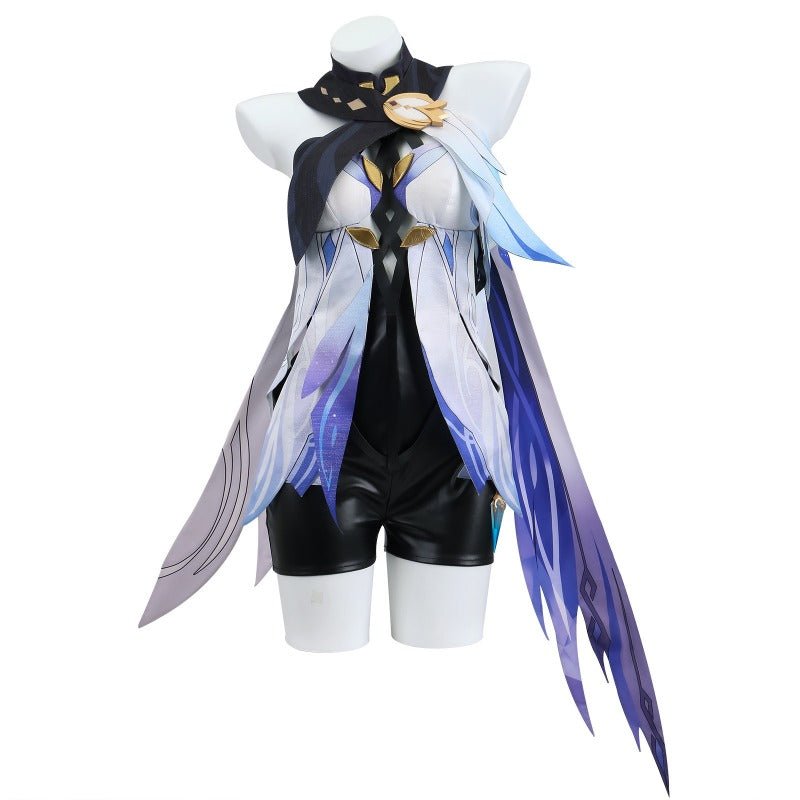 Genshin Impact Skirk Cosplay Costume – Tartaglia’s Master Outfit for Women - Coscosmos