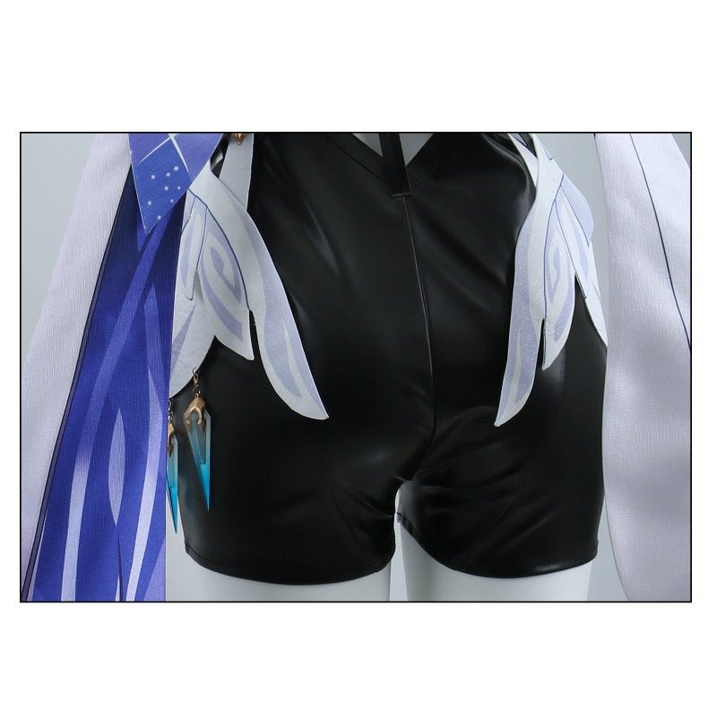 Genshin Impact Skirk Cosplay Costume – Tartaglia’s Master Outfit for Women - Coscosmos Genshin Impact Skirk Cosplay Costume – Tartaglia’s Master Outfit for Women - Coscosmos