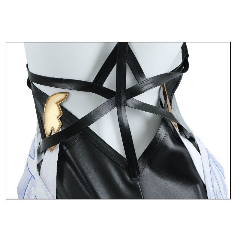 Genshin Impact Skirk Cosplay Costume – Tartaglia’s Master Outfit for Women - Coscosmos Genshin Impact Skirk Cosplay Costume – Tartaglia’s Master Outfit for Women - Coscosmos