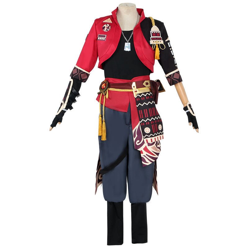 Genshin Impact Thoma Crossplay Costume – Full Set 5 - Star Inazuma Cosplay Outfit - Coscosmos Genshin Impact Thoma Crossplay Costume – Full Set 5 - Star Inazuma Cosplay Outfit - Coscosmos