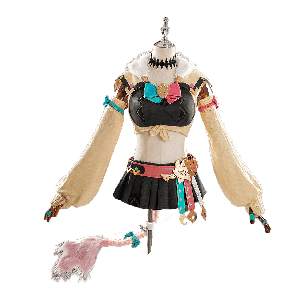 Genshin Impact Valessa Cosplay Costume - Premium Quality Game Character Outfit - Coscosmos Genshin Impact Valessa Cosplay Costume - Premium Quality Game Character Outfit - Coscosmos
