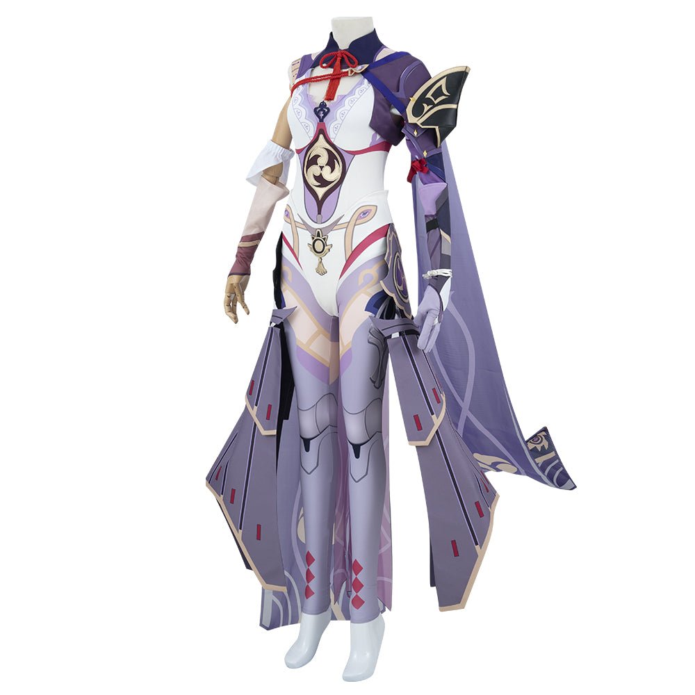 Genshin Impact Weekly Raiden Shogun Boss Cosplay Costume – Authentic Outfit for Genshin Fans - Coscosmos Genshin Impact Weekly Raiden Shogun Boss Cosplay Costume – Authentic Outfit for Genshin Fans - Coscosmos
