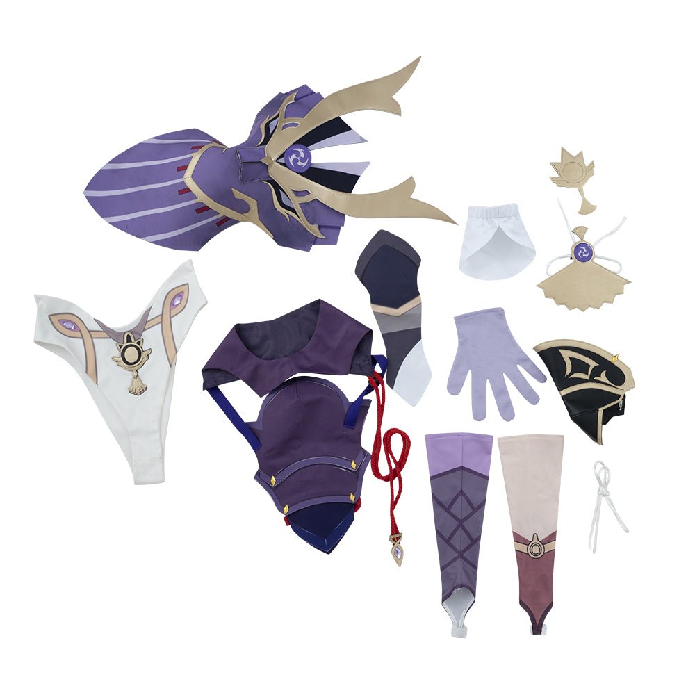 Genshin Impact Weekly Raiden Shogun Boss Cosplay Costume – Authentic Outfit for Genshin Fans - Coscosmos Genshin Impact Weekly Raiden Shogun Boss Cosplay Costume – Authentic Outfit for Genshin Fans - Coscosmos