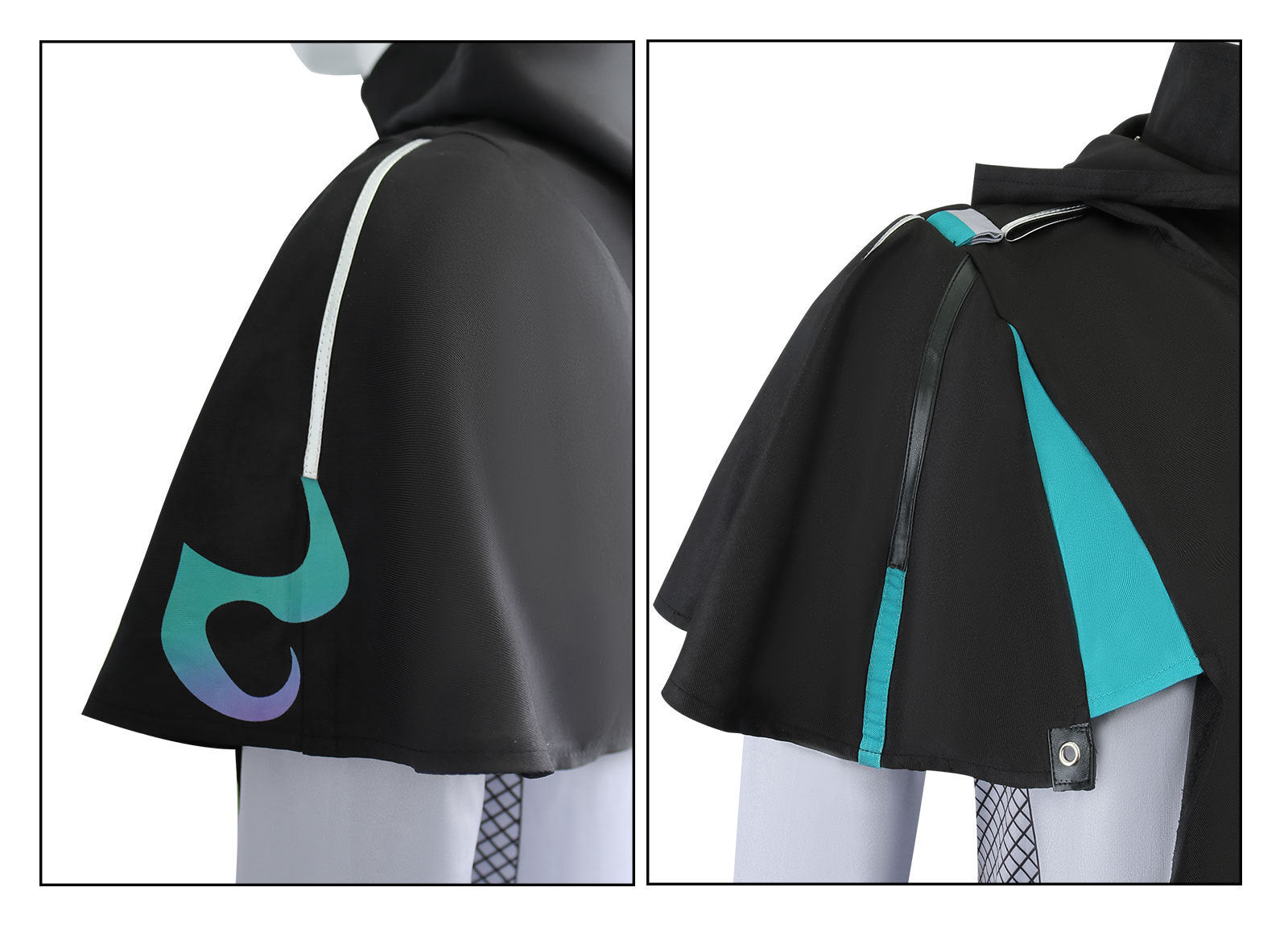 Genshin Impact Xiao & Qiqi Premium Cosplay Costume Set – Official Design - Coscosmos Genshin Impact Xiao & Qiqi Premium Cosplay Costume Set – Official Design - Coscosmos