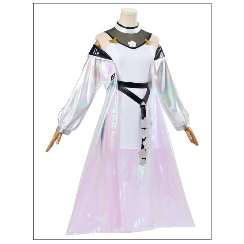 Genshin Impact Yae Miko Cosplay Costume - Elegant Fox Enthroned Attire - Coscosmos Genshin Impact Yae Miko Cosplay Costume - Elegant Fox Enthroned Attire - Coscosmos